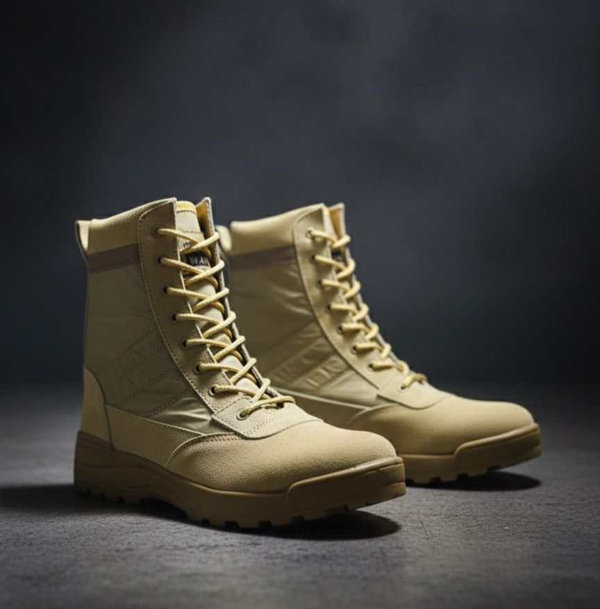 Rugged Tactical Boots: All-Weather Performance for Work & Outdoors