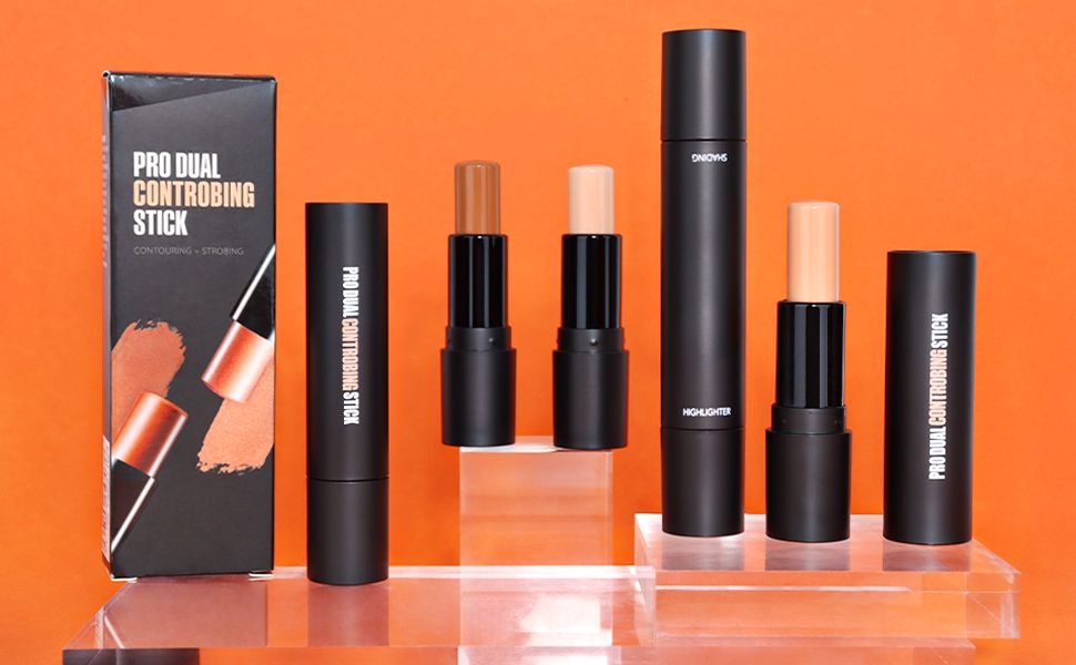 Double-Ended Pro Contouring Stick: Sculpt & Highlight Effortlessly