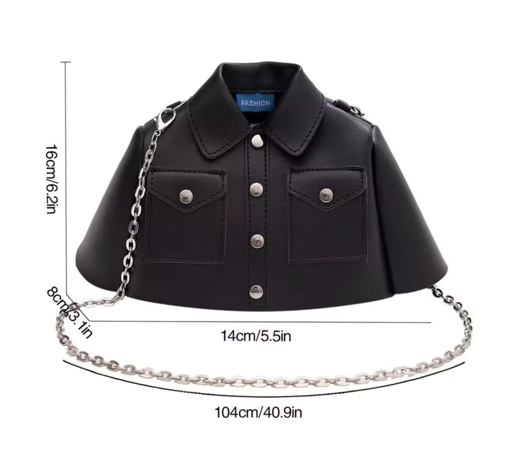 The Viral Jacket Bag: Unique Mini Crossbody Chain Bag
