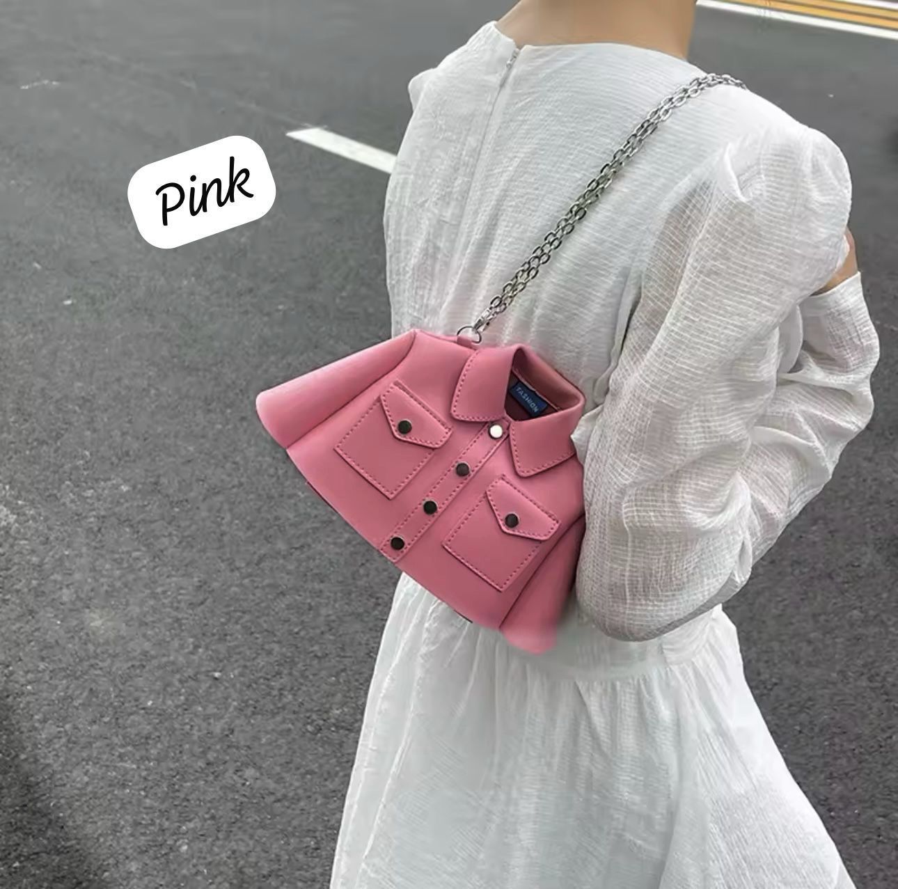The Viral Jacket Bag: Unique Mini Crossbody Chain Bag