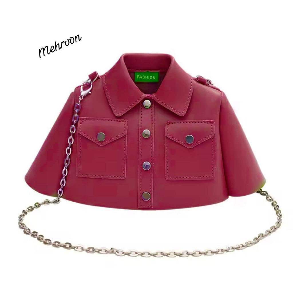 The Viral Jacket Bag: Unique Mini Crossbody Chain Bag