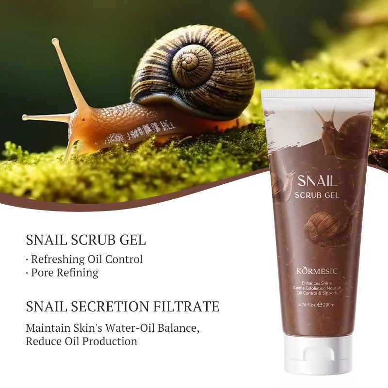 KORMESIC Refreshing Facial Scrub Gels - Deep Cleanse & Radiant Skin