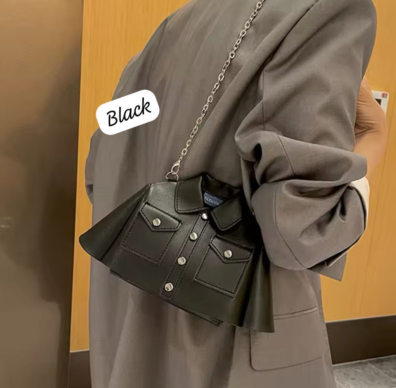The Viral Jacket Bag: Unique Mini Crossbody Chain Bag