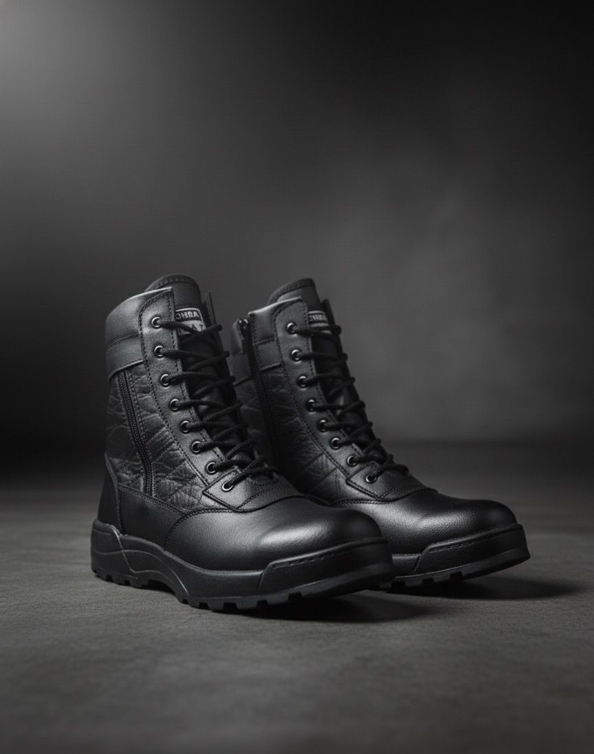 Rugged Tactical Boots: All-Weather Performance for Work & Outdoors