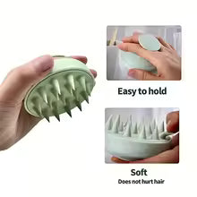 Exfoliating Head Massage Brush for Hair Growth & Dandruff Relief