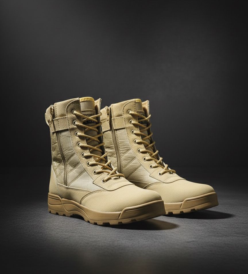 Rugged Tactical Boots: All-Weather Performance for Work & Outdoors
