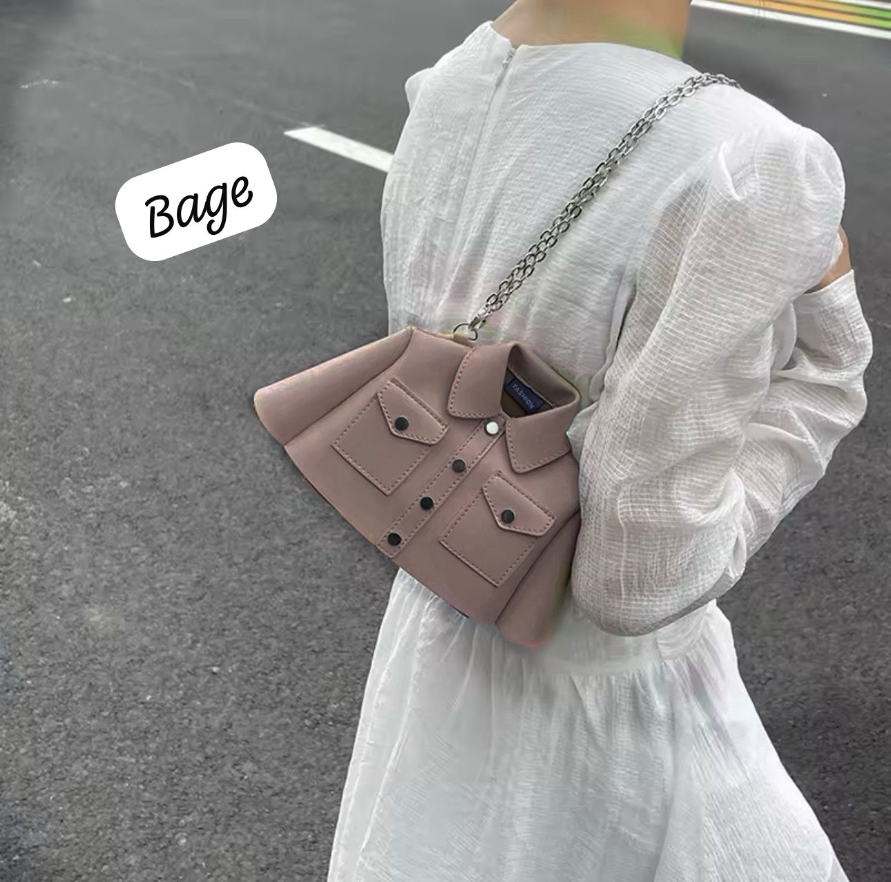 The Viral Jacket Bag: Unique Mini Crossbody Chain Bag