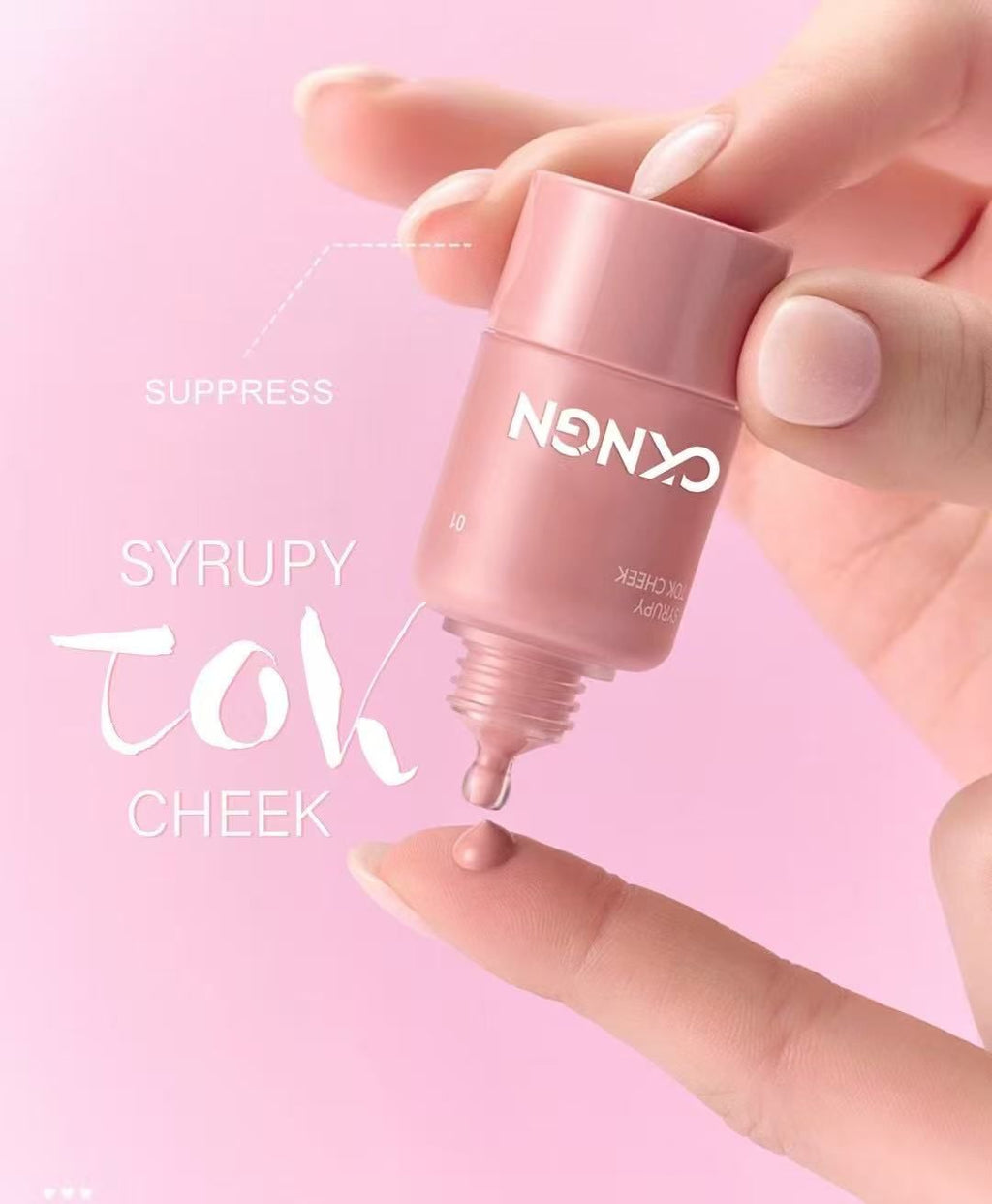 CKNGN Syrupy Tok Liquid Cheek Blush | Heart-Melting Dewy Finish